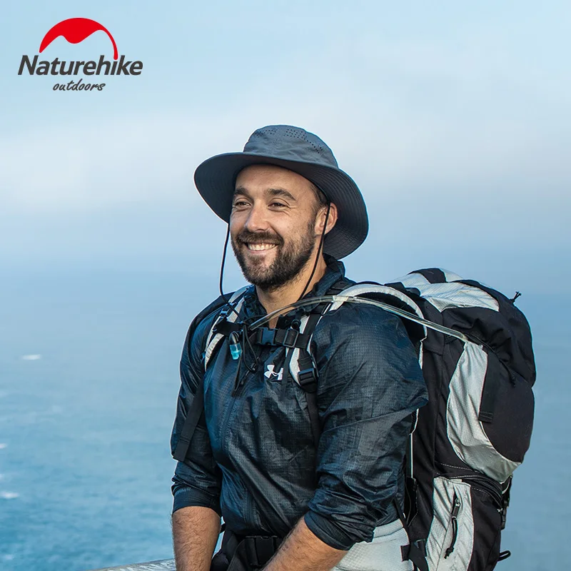 NatureHike уличная ветрозащитная рыболовная шляпа UPF50 + защита от ультрафиолета