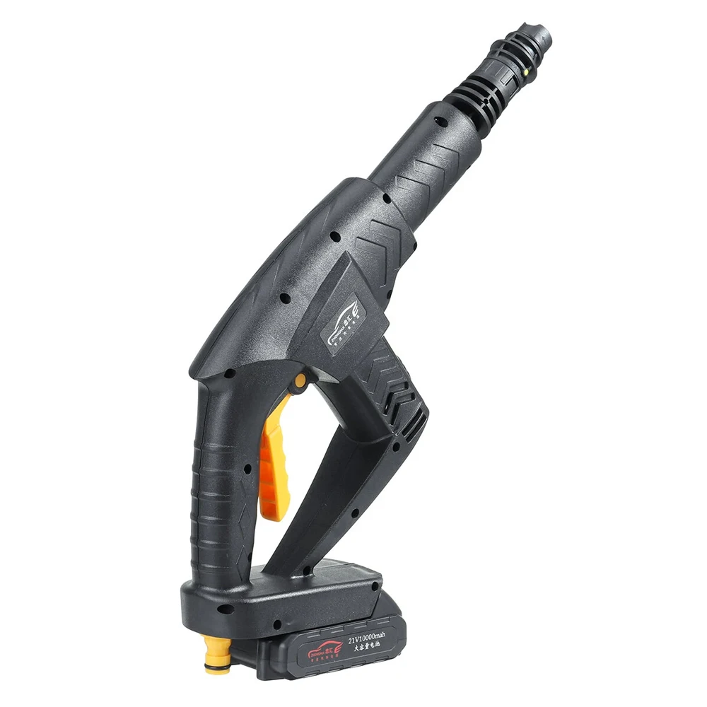 Продажа 21 в Беспроводная портативная Автомойка высокого давления с литий-ионной батареей 10 000 мАч и водяным шлангом 5 м