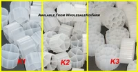 k1 k2 k3 moving bed bio filter media filtration aquarium fish tank koi pond plastic biochemical filter media