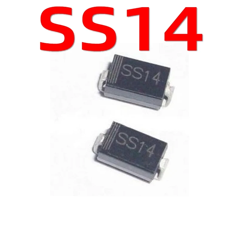 100 шт./лот SS14 диод Шоттки 40V SMA 1N5819 DO-214AC