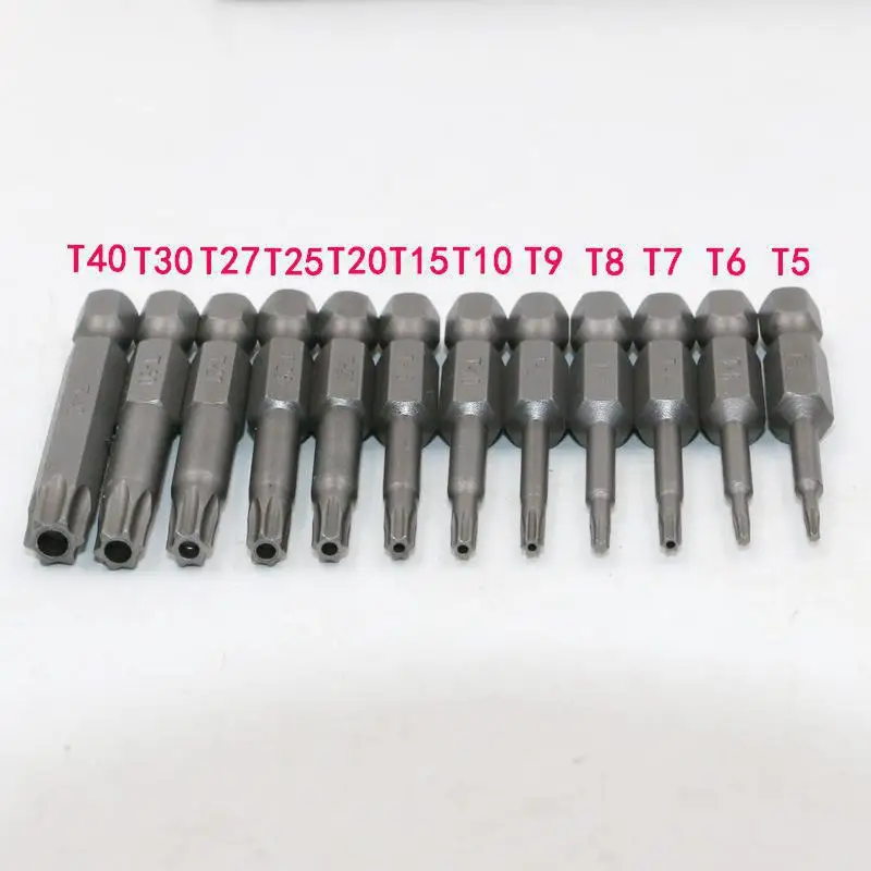 12 шт./компл. сверло с отверткой пустотелая перфорированная партия Сливовая