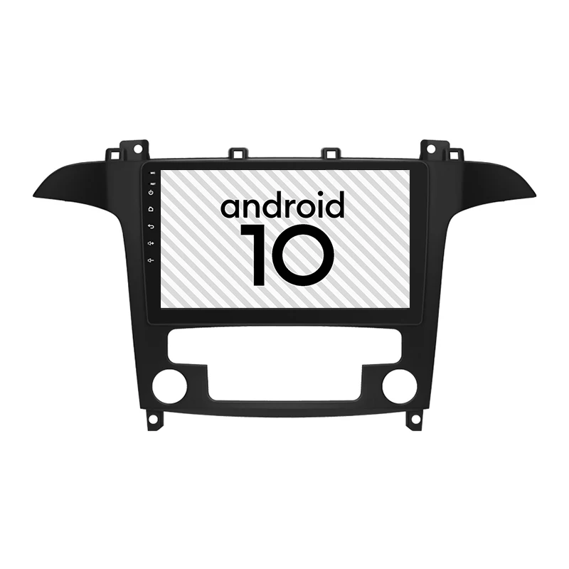 Автомобильный радиоприемник Android 10 0 gps для 2008 Ford S MAX 2010 9 &quotсенсорный экран