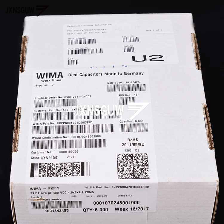 10 шт. WIMA FKP2 5 мм 33PF 470P 100PF 150PF 220PF 470PF 1 5nf 68PF 1NF 2.2NF 3.3NF 6.8NF 10NF 15NF 22NF 63V 250V 100V 630V 1000V |