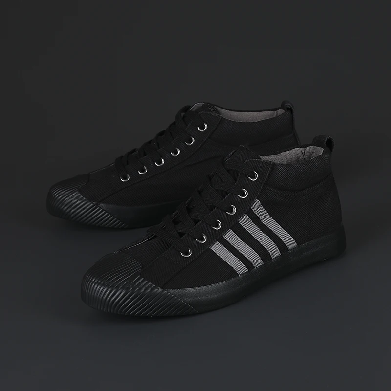 Кроссовки унисекс на резиновой подошве повседневные туфли из красной парусины