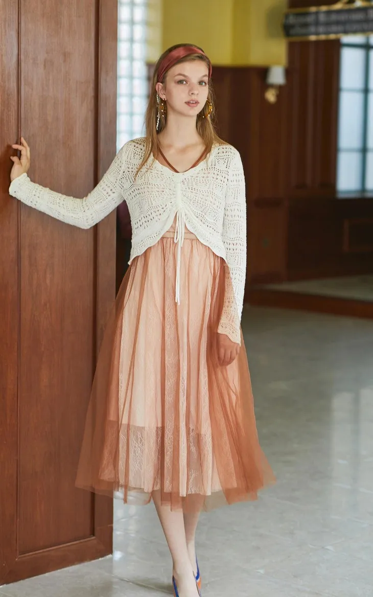 Vero Moda женское платье средней длины с трапециевидной подкладкой | 319446520