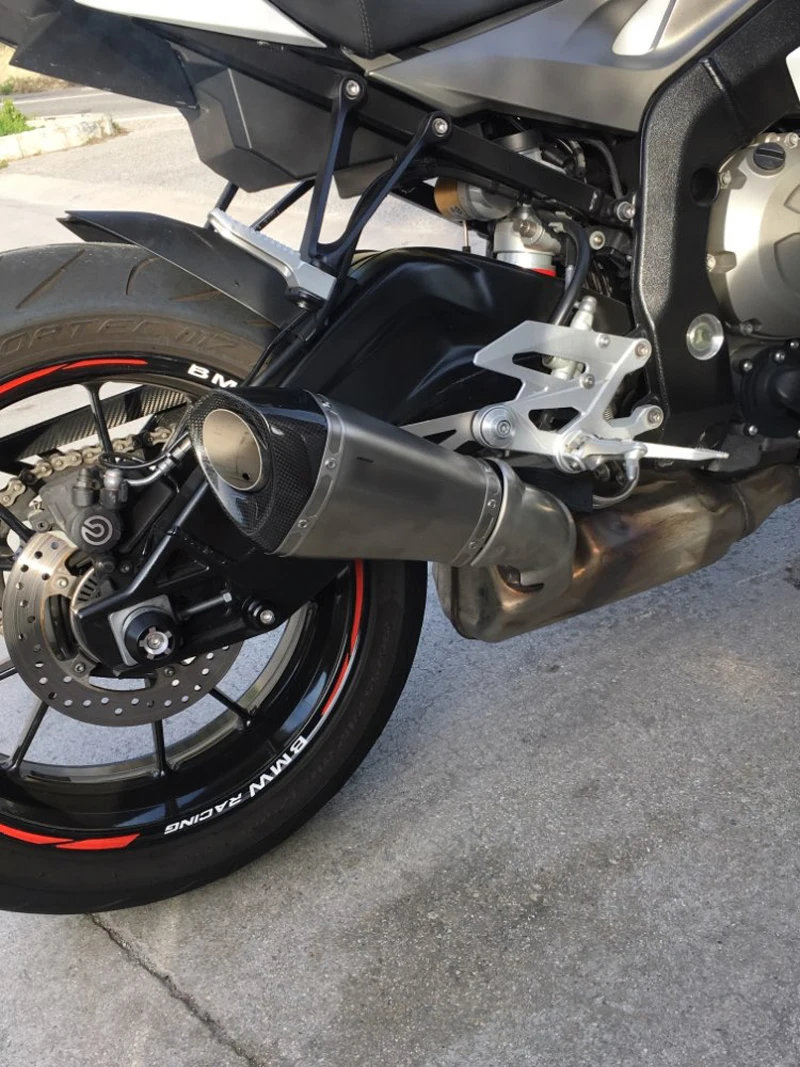51 мм 60 мм 65 мм глушитель мотоцикла с DB Killer Slip on для S1000R 2010- S1000RR- с кодом E-mark