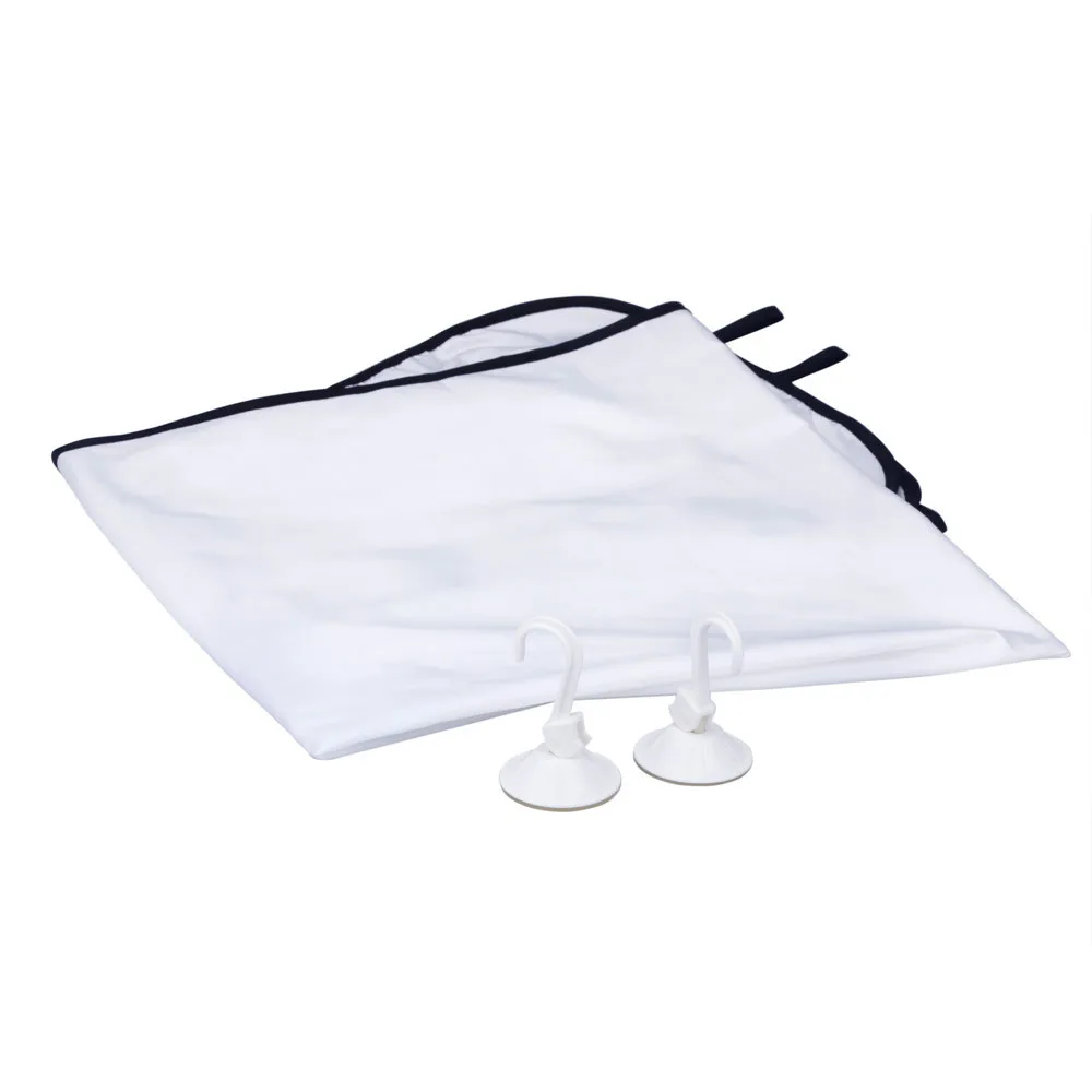 

New Shaving Cloth Beard- Bib Apron Facial Hair Trimmings Catcher Cape Sink Home Salon Tool Useful Apron Shaving Cloth with Hook
