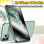 Для iPhone 11 Pro Max 5D изогнутое полностью закаленное стекло матовая защита для экрана для iPhone 11 XS MAX XR пленка из закаленного стекла