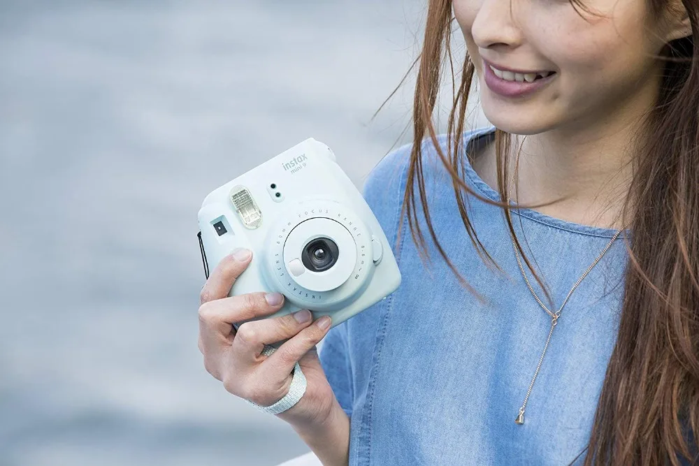 FUJIFILM instax Mini9 камера мгновенная цифровая пленка видеокамера с крупным планом объектив Hi-key мгновенная пленка камера 35 см расстояние съемки