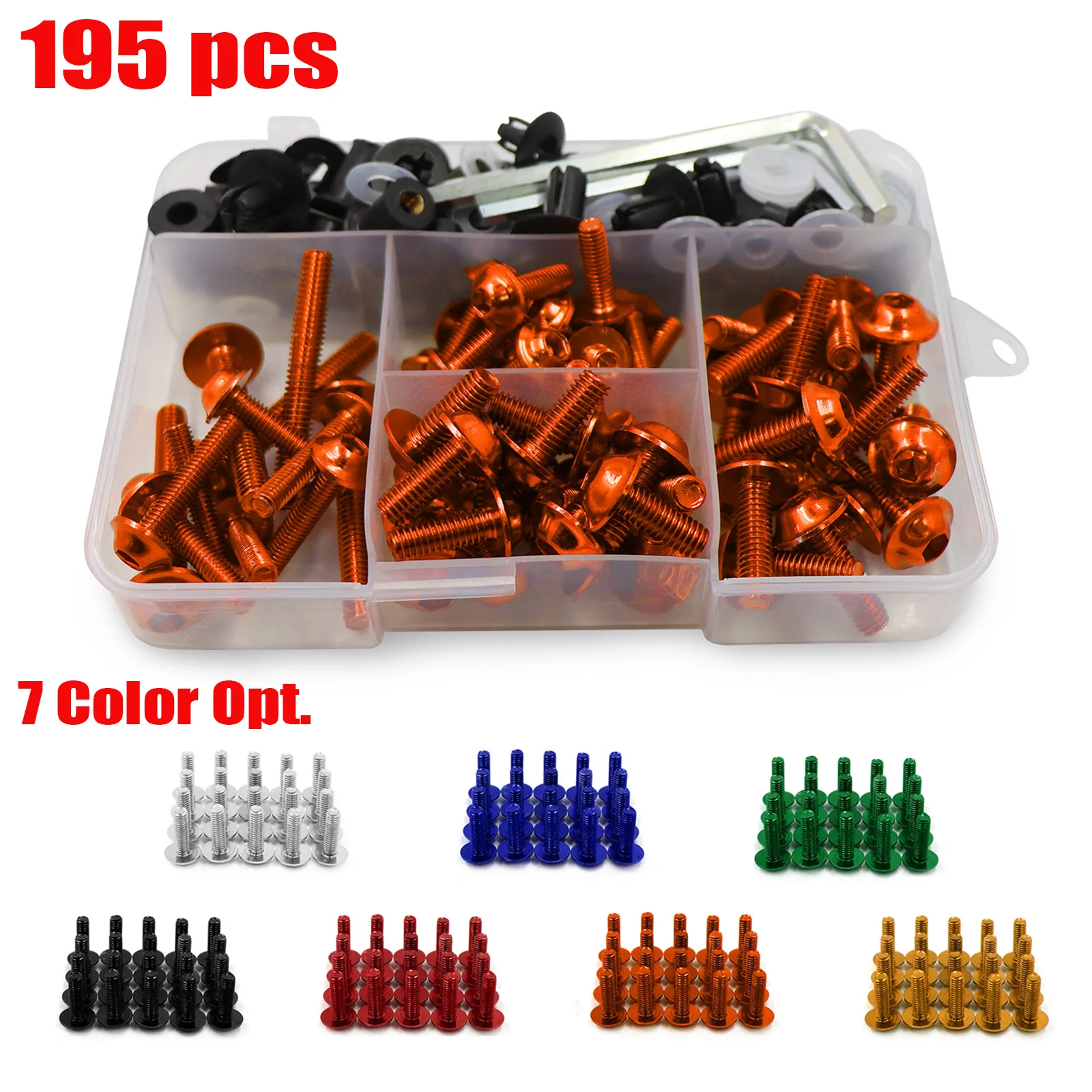 Болты для YAMAHA YZF R1 R1M R15 R25 R3 R6 R125 R15 R25 для HONDA YAMAHA YZ SUZUKI