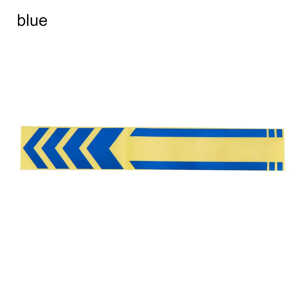 blue Наклейки на мотоцикл, светоотражающие наклейки на колеса, наклейки на крыло, мотоциклетные наклейки на стрелу, Предупреждение льная лента для безопасности автомобиля, водонепроницаемые украшения, аксессуары - Цвет: blue
