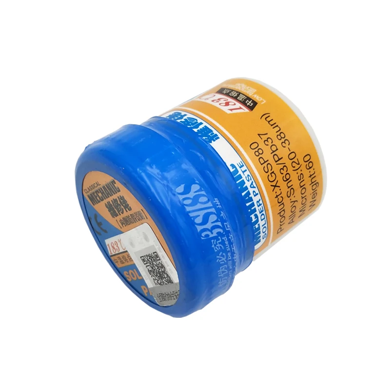 Паяльная паста MECHANIC XGSP80 Оловянная с точностью плавления 25 45um 183 10 шт./лот флюс для