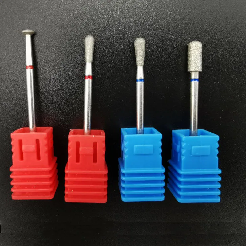 Набор алмазных насадок для маникюра набор фрез 4 шт./компл. | Красота и здоровье