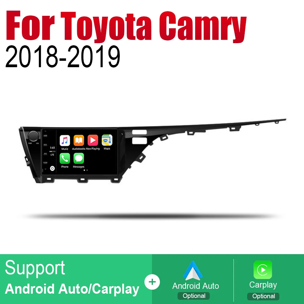 Автомагнитола ZaiXi 2 Din Android для Toyota Camry 2018 ~ 2019 GPS навигация BT Wi Fi карта