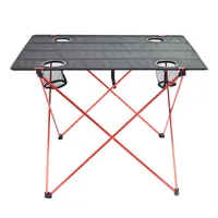 Outdoor Picnic Camping Table Folding Beach Portable Fishing Tables Outdoor Backpacking Lightweight Roll-up Desk Garden Furniture