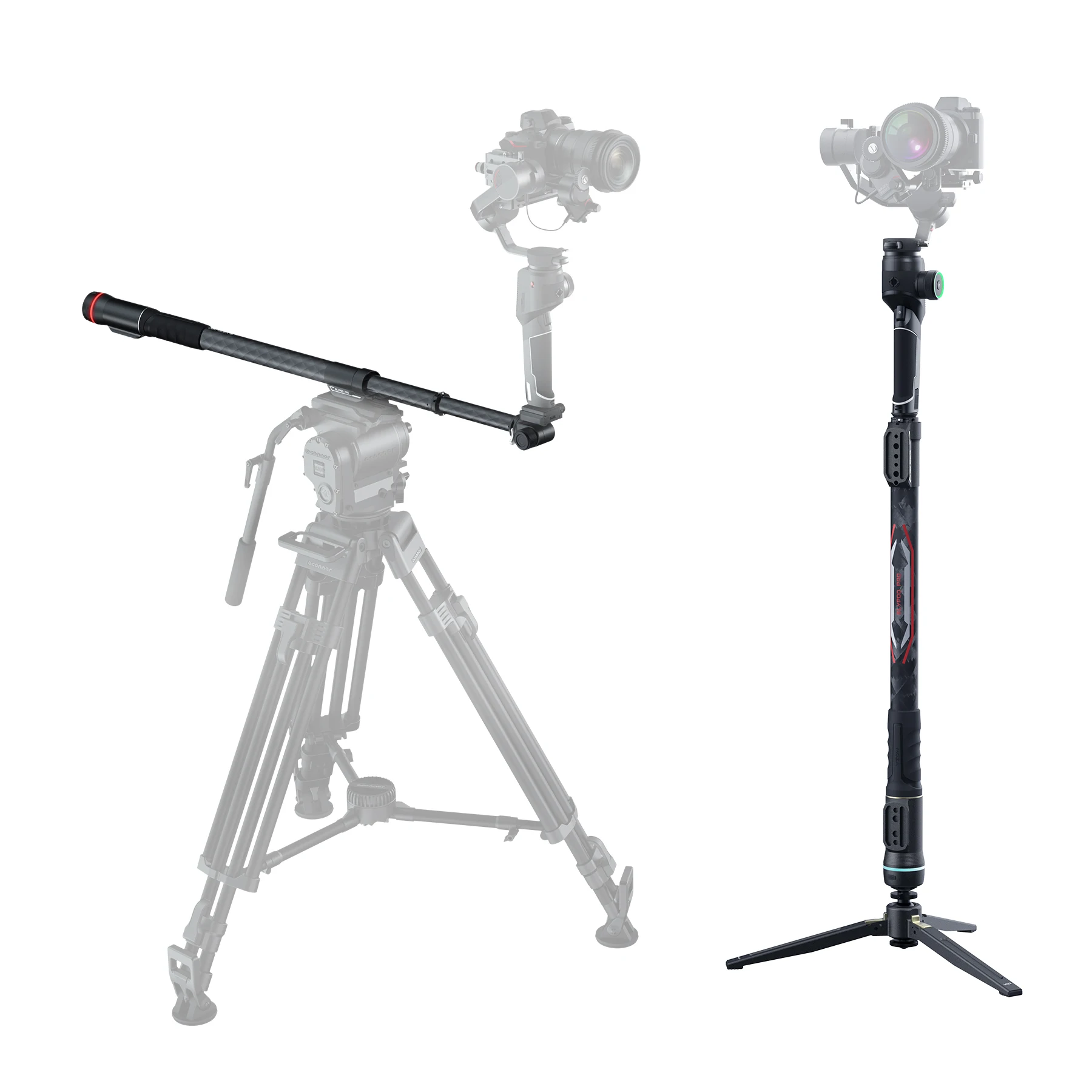 MOZA Slypod Pro 3 в 1 Электрический моторизованный слайдер монопод управление движением