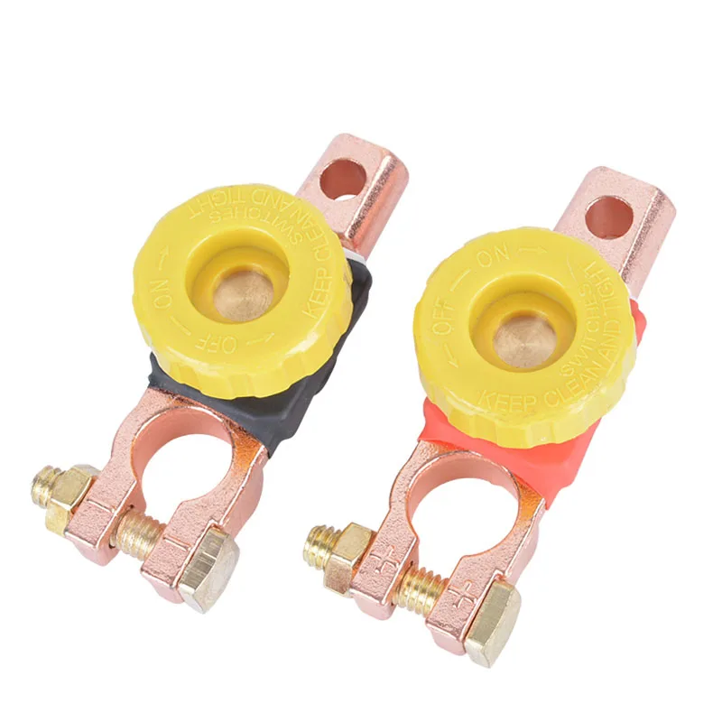 Универсальный главный выключатель аккумулятора клеммный изолятор с желтой