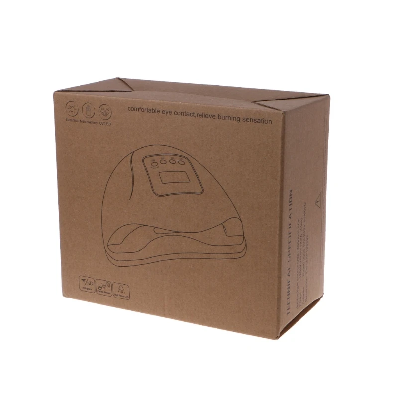 

80W UV Resin Dryer UV Resin Fast UV Curing Lamp Nail Art Manicure Gel Dryer Tool B36D