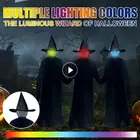 Светильник ящиеся украшения для Хэллоуина, ведьм, светодиодные, уличные, приведение в руки, декор для вечерние, сада, двора, Хэллоуина, сделай сам, реквизит с призраками