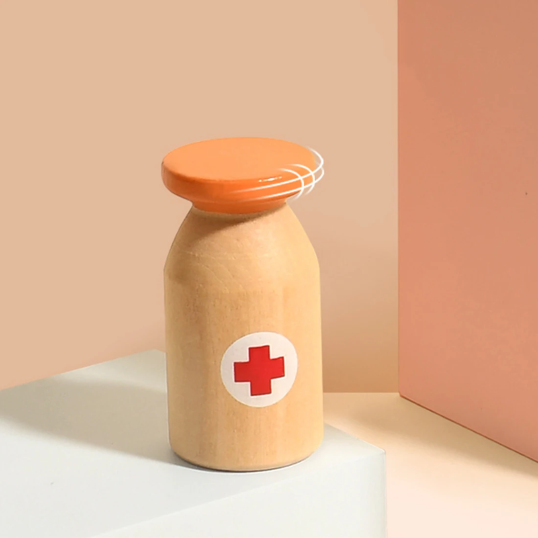 

14Pcs Children Doctor Pretend Play Wooden Simulation Medical Kit Toys