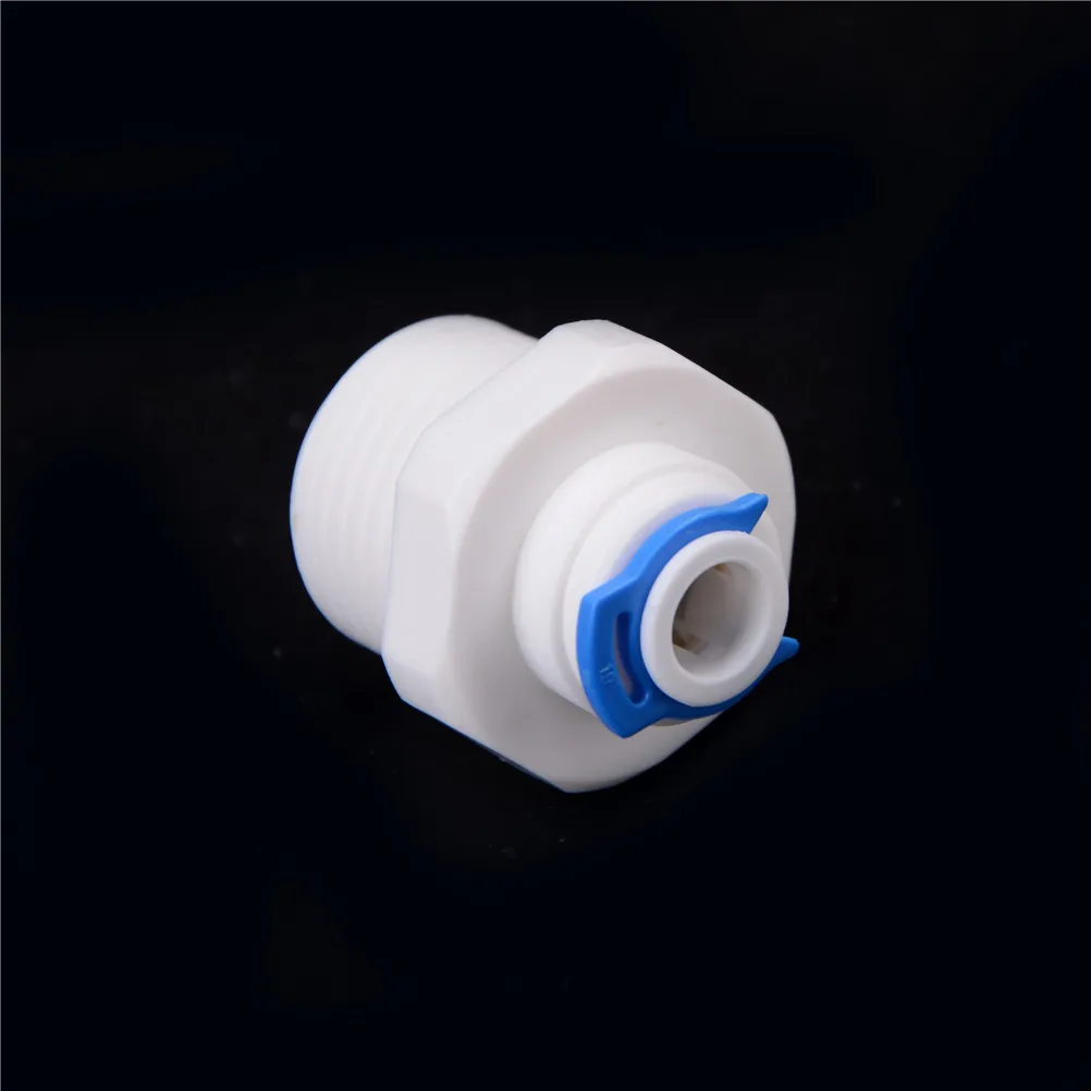 ZLinKJ New 1PCS RO Water Quick Connect 1/2'' Thread Male to 1/4'' Push-in Fit Tube | Обустройство дома