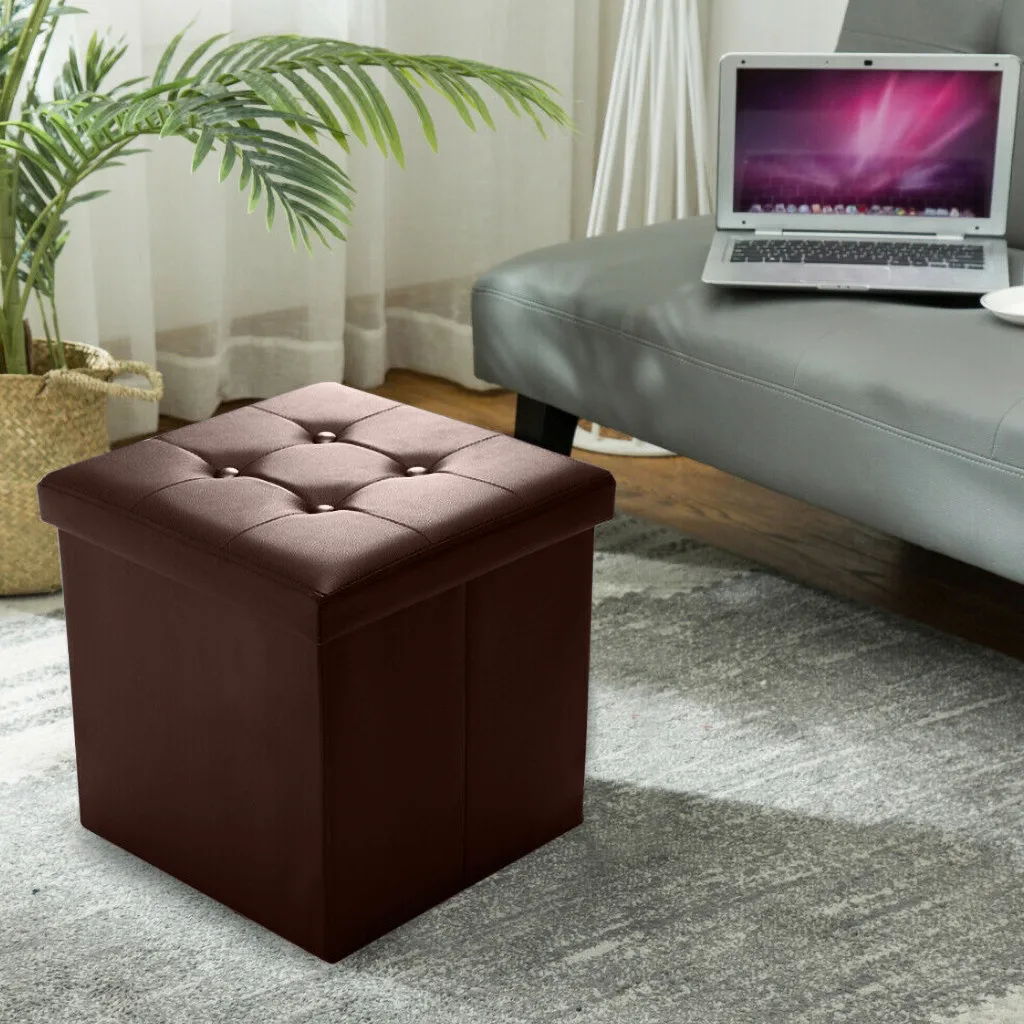 Диван-образный ящик для хранения складной османский Пуф стул сидения домашний