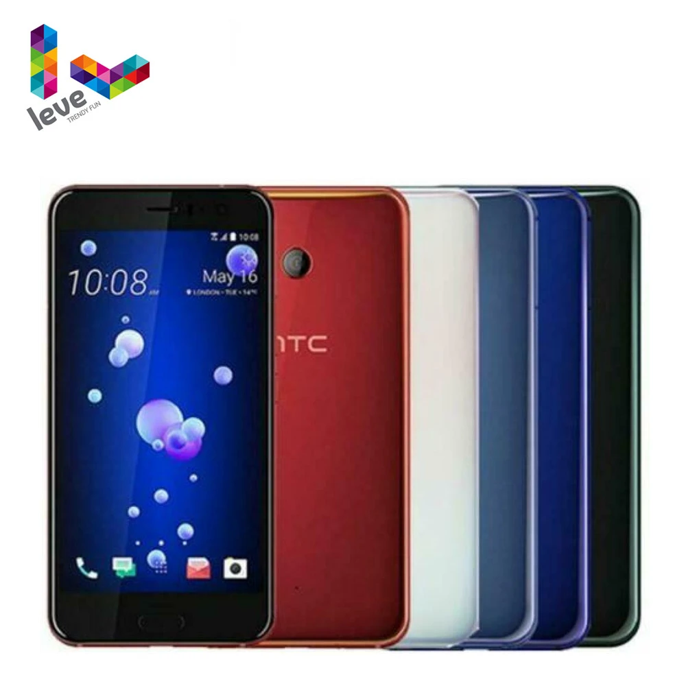 Global Version HTC U11 Dual SIM Mobile Phone 4GB&6GB RAM 64GB&128GB ROM Octa Core 5.5" 12MP 4G LTE Original Android Smartphone