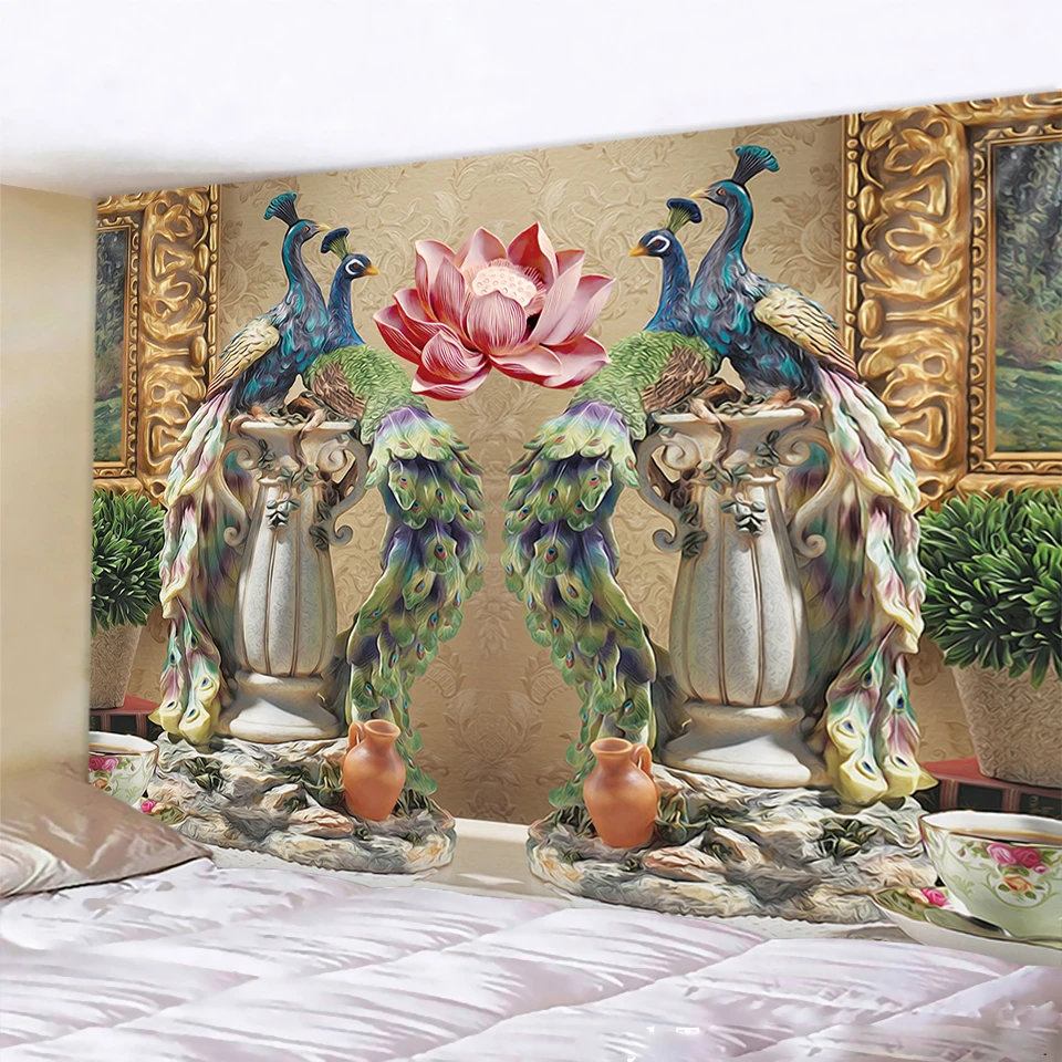 Домашняя гостиная креативное украшение гобелен Фон Ткань Скатерть psychedelic сцена