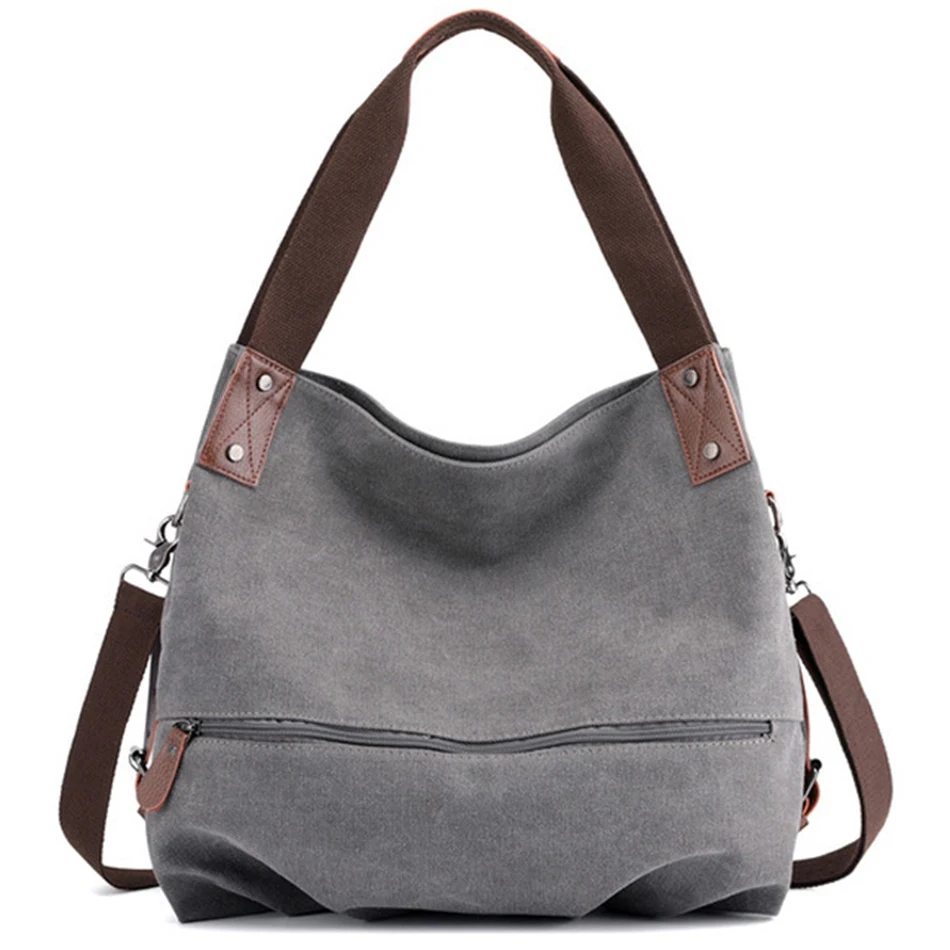 

Women Canvas Handbags Purses High Quality Crossbody Bags for Women Large Capacity Ladies Casual Tote Shoulder Bags