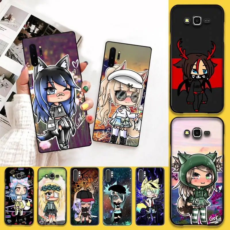 HPCHCJHM Social game Gacha Life чехол для телефона Samsung Note 7 8 9 10 Lite Plus Galaxy J7 J8 J6 2018 Prime|Бамперы| |