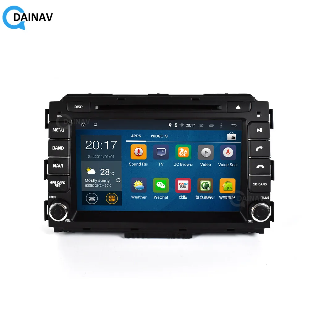 

2 Din Stereo Receiver Car GPS Navigation Multimedia DVD player FOR Kia Carnival Sedona 2015+ Car Audio Radio Stereo