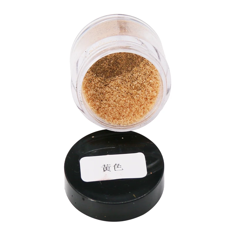 Желтый порошок красителя для ткани пигмент краситель одежды Ремонт перо бамбук 10
