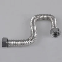 34 304 stainless steel basin toilet water weaved plumbing hose bathroom heater connect corrugated pipe with wrench shower