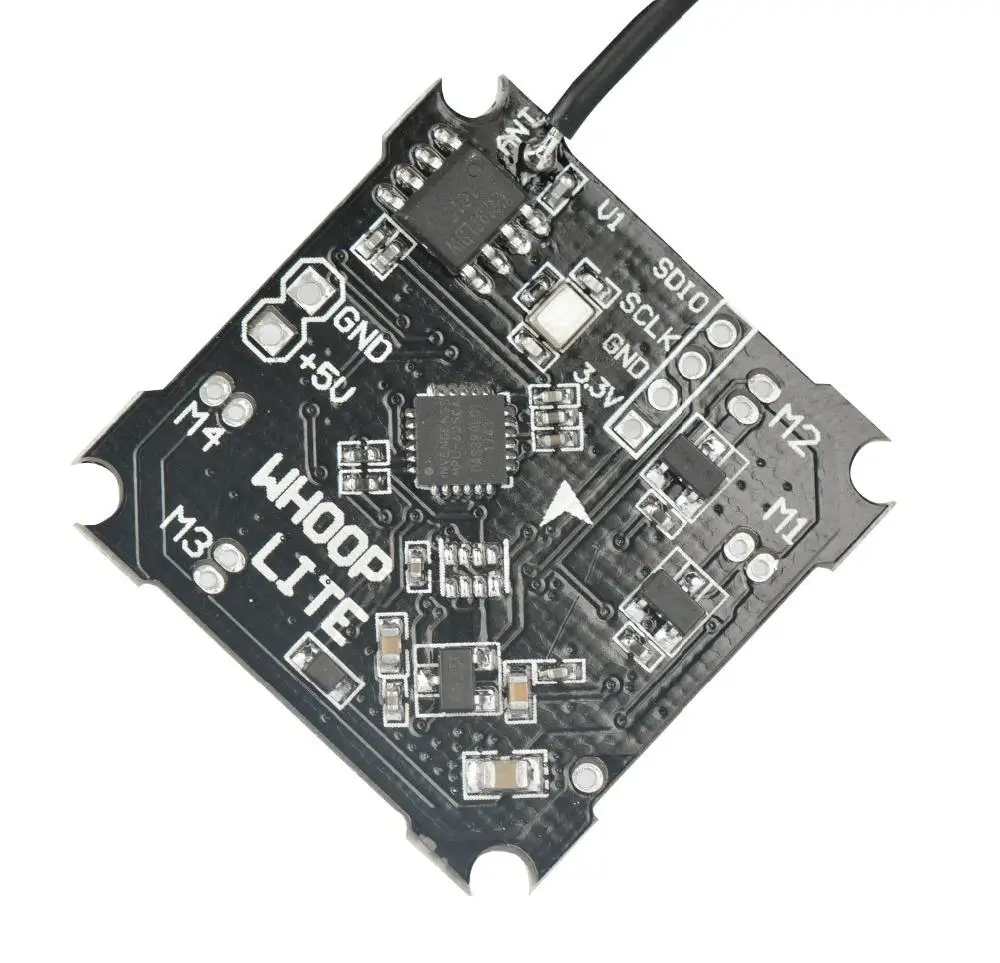 RCtown Control ler Board с серебряной прошивкой для Whoop Lite Mini матовый None кабелем питания 55 мм