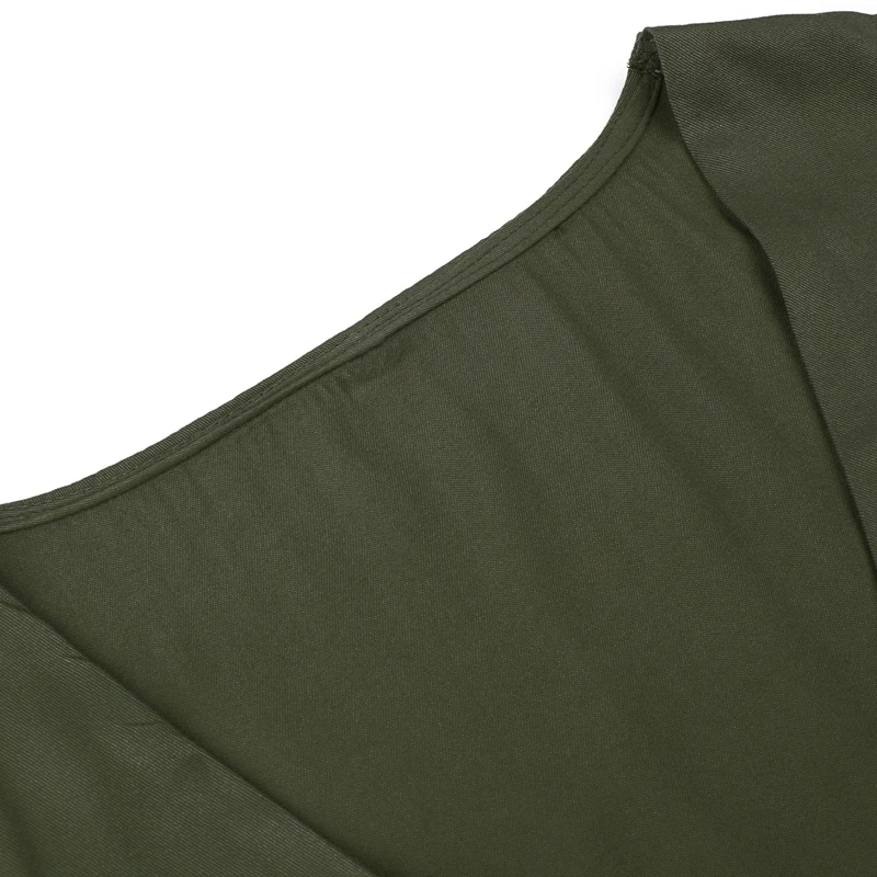 

Women Elegant Office Dress Short Sleeve A-Line Women Dresses Knee Length V-Neck Button Beach Dress
