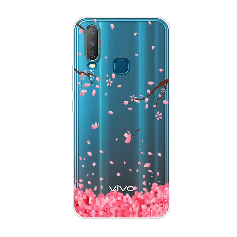 53 Чехол для Vivo Y17, мягкий силиконовый чехол из ТПУ для VIVO v17 neo Y91C Y91 Y15 Y12 V15 V15Pro Pro, чехол для телефона s для VivoY17 y95 - Цвет: 53