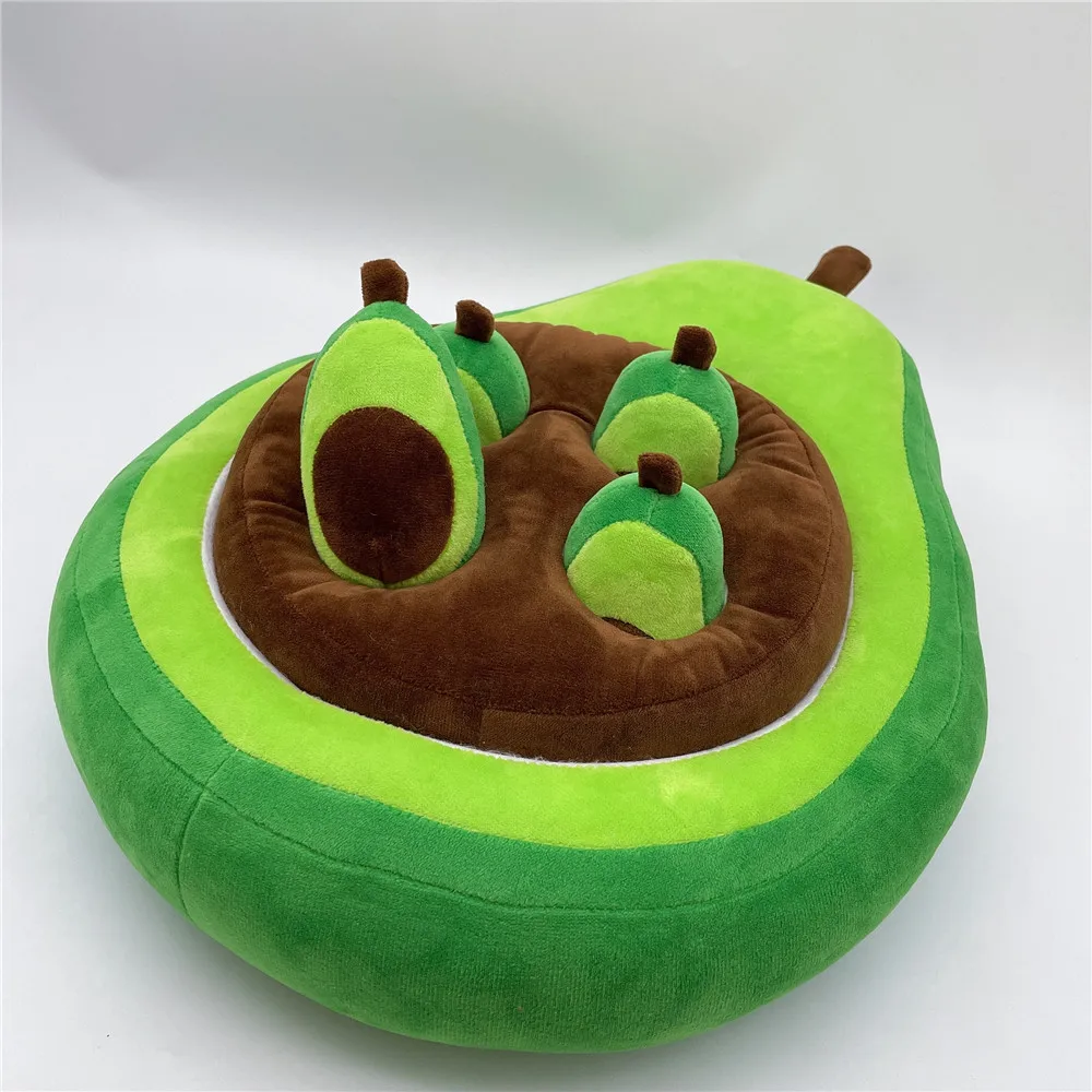 Интерактивная игрушка для собак уютная плюшевая овощная нюхательный коврик