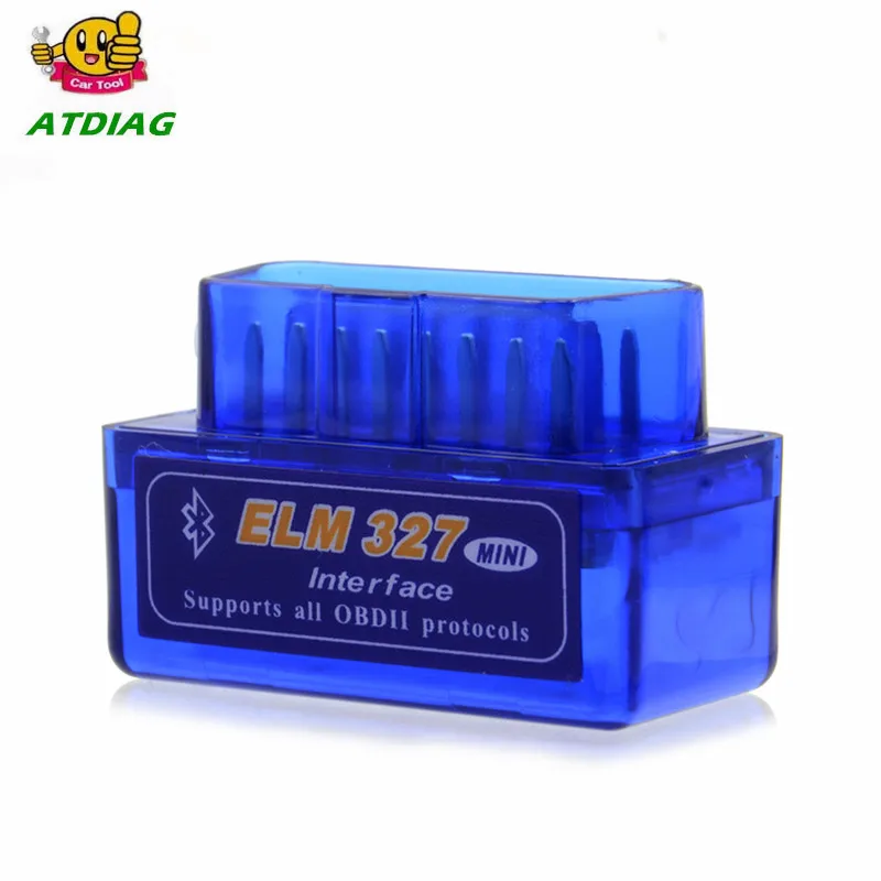 Мини сканер ELM327 OBD Bluetooth OBD2 V2.1 Автомобильный OBDII 2 автомобильный тестер ELM 327