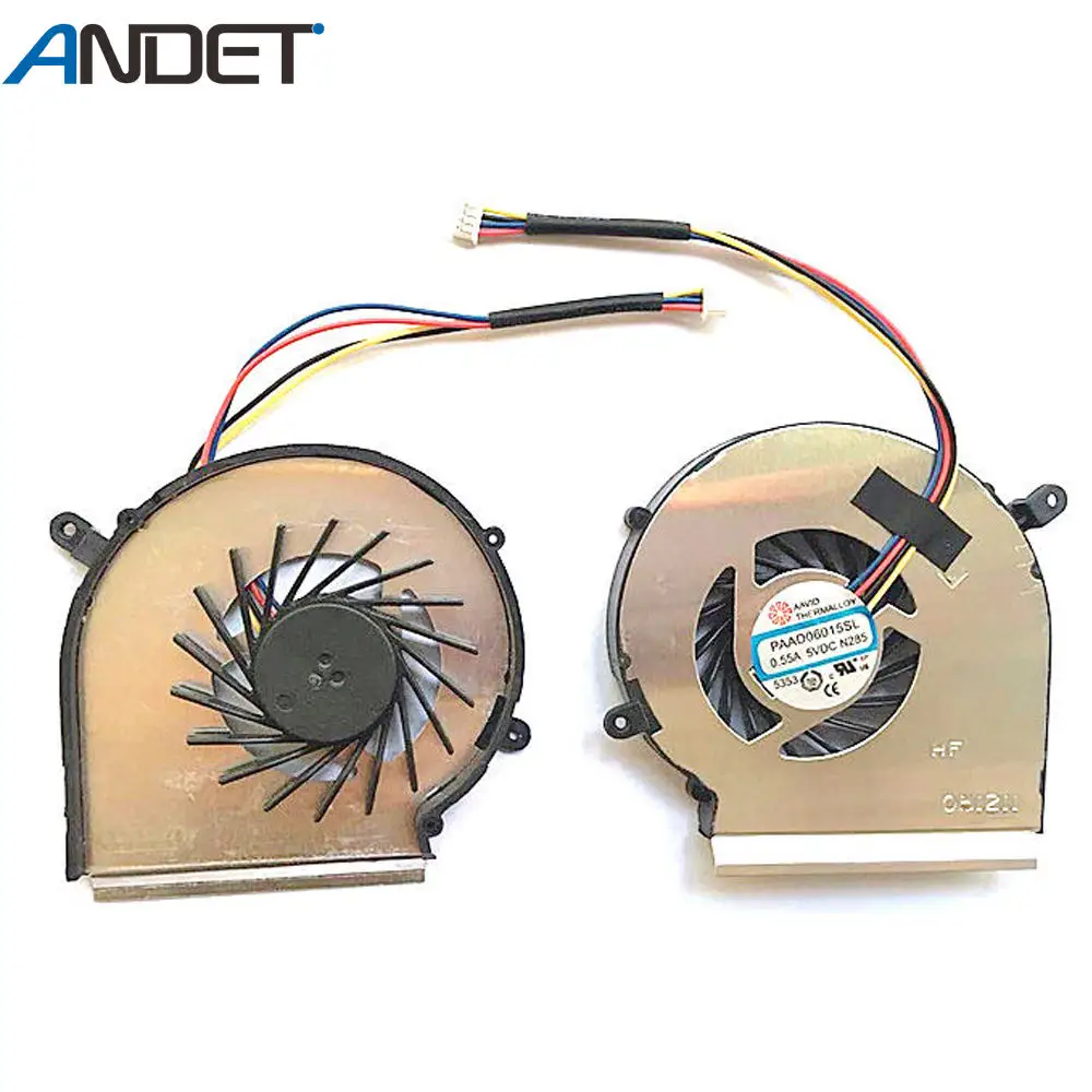 

New Laptop Cpu Cooler For MSI GE62VR GE72VR GP62VR GP62MVR GP72VR CPU Cooling Fan