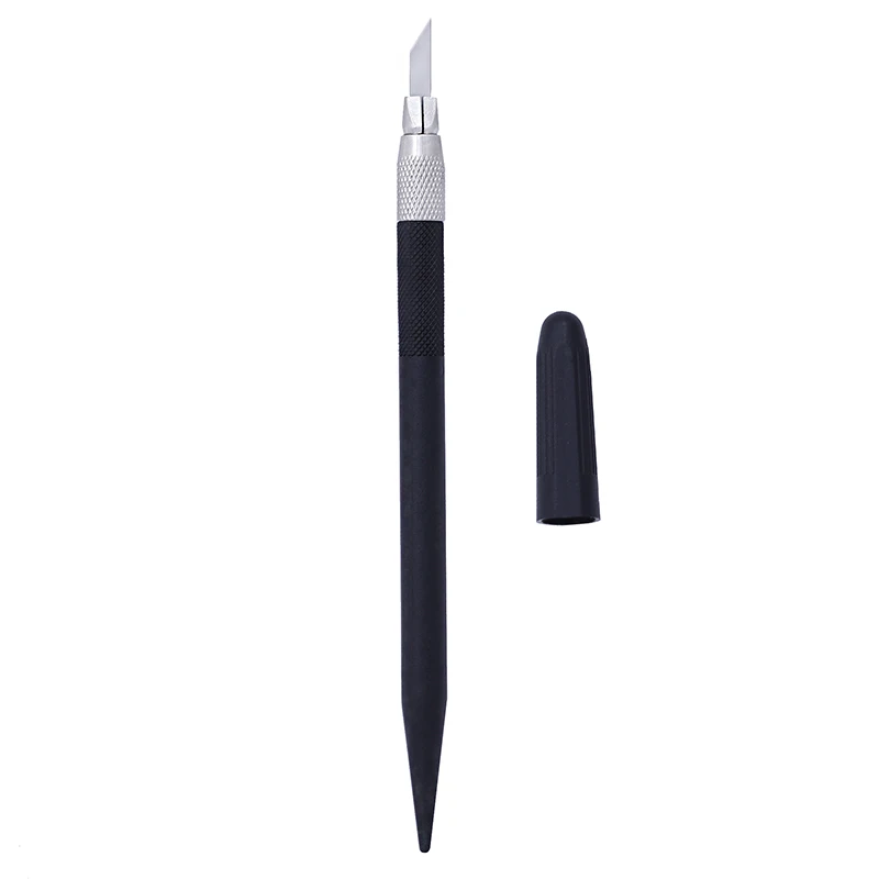 Резак для резьбы по коже MIUSIE инструмент дереву с 10 лезвиями ремонта модели