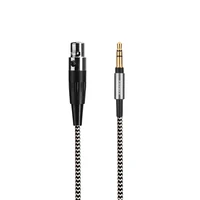 nylon audio cable for akg k553 mkii mk2 k182 k175 k245 k275 k181 dj ue k240 studio k702 k267 tiesto k712 q701 headphone