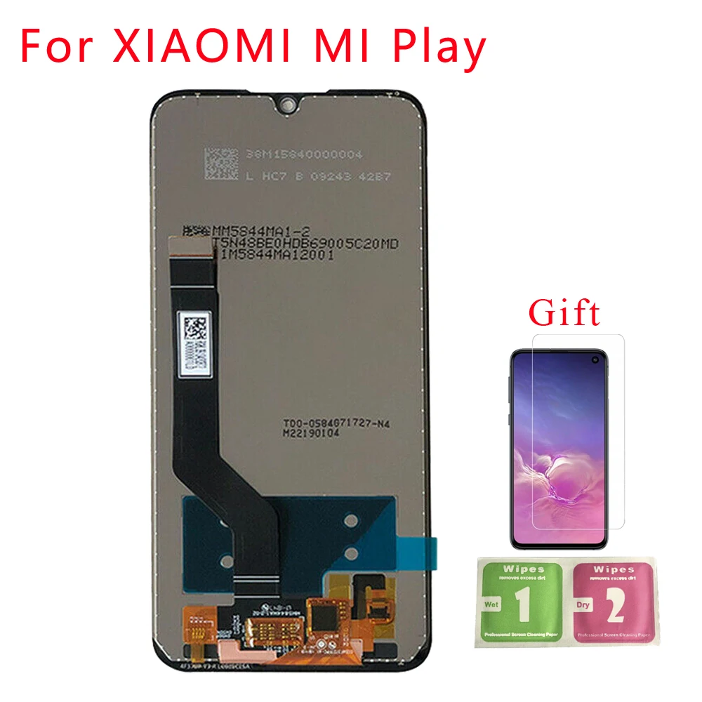 ЖК дисплей 5 84 &quotдля xiaomi Play сенсорный экран дигитайзер в сборе для Miplay замена mi play