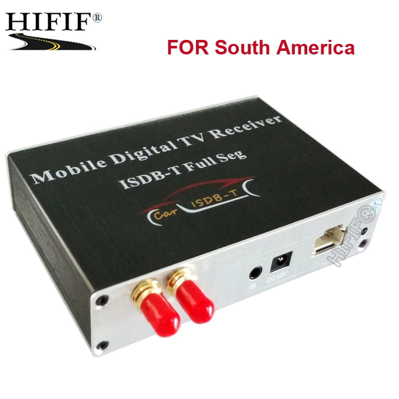 Автомобильный мобильный ТВ-тюнер внешний цифровой ТВ-приемник подходит для
