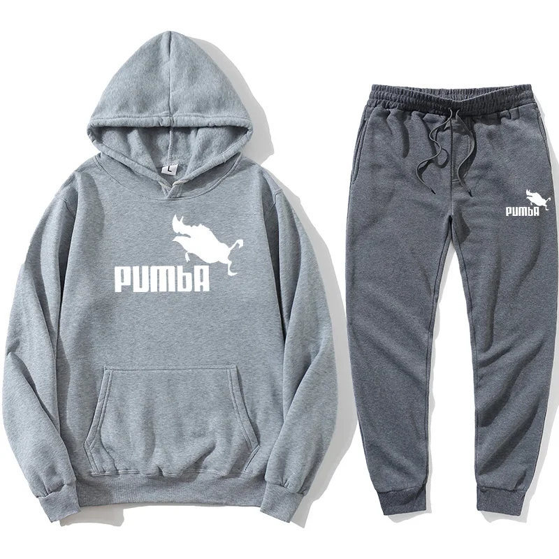 

new Hoodie men's sportswear Pumba sportswear fashion leisure street wear cool cute clothes Hoodie women's sportswear set