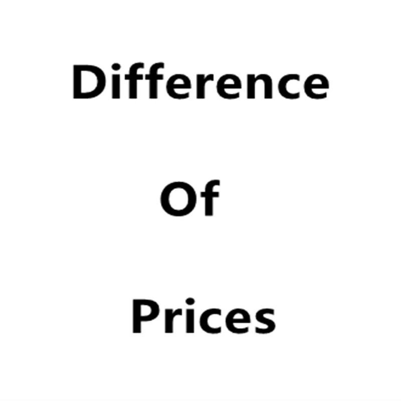 

difference of prices