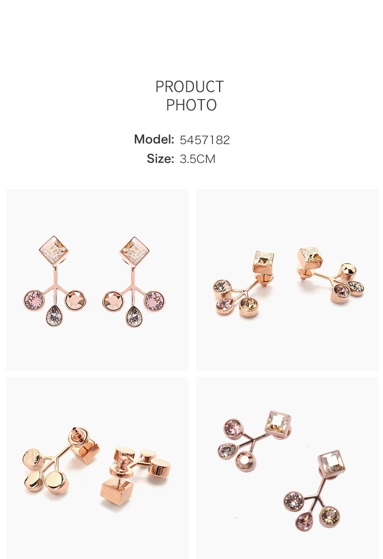 Swarovski знаковые Лебедь Серьги 5193949/5144289/5447083/5447089/5457182/5489533/5382367