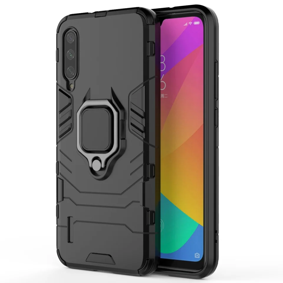 Armor Kickstand Case for Xiaomi Mi A3 Lite on Redmi Note 7 6 Pro 5 Plus Cover 9 SE |