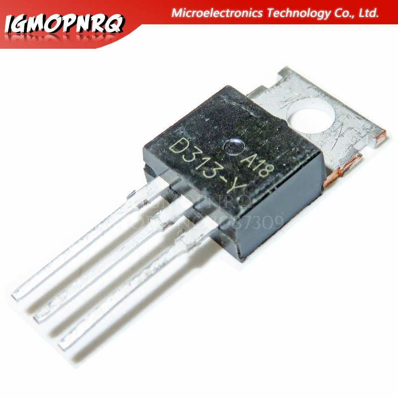 Транзисторы 2SD313 TO-220 10 шт. | Электронные компоненты и принадлежности