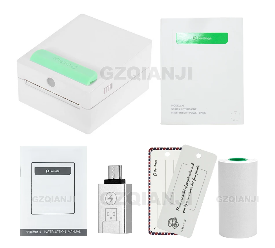 203 точек/дюйм портативный Bluetooth принтер фото принтер мини принтер портативный фотографии принтер для мобильного телефона Android iOS Windows