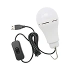 Новый стиль энергосберегающие 5 в лампочка USB фонари портативный Кемпинг домашние ночные лампы с крючком переключатель горячая распродажа